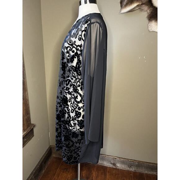 Lane Bryant intimates sheer open front cardigan Size 14 - Picture 2 of 4